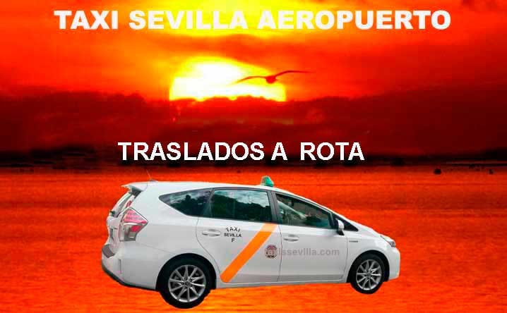 ¿Cuánto cuesta un taxi de Sevilla a Rota?