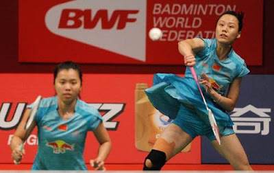 Tian Qing/ Zhao Yunlei Juara Dunia Ganda Putri