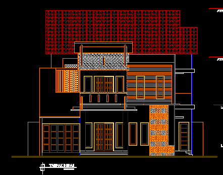 Denah Rumah  File Dwg 2022 