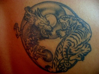 Dragon Tribal Tattoo. Tribal sleeve tattoo designs for girls tiger tattoo 