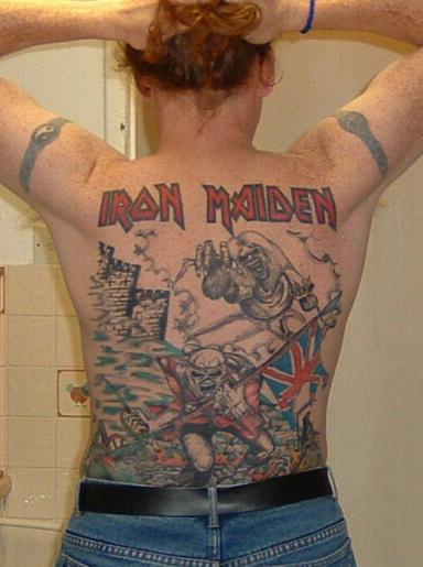 Iron Maiden Tattoo. Iron Maiden