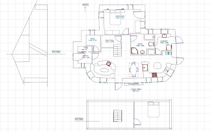 Concept Small Cob House Plans