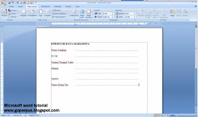 microsoft word tutorial