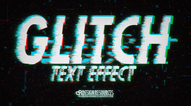 Glitch Text Effect 