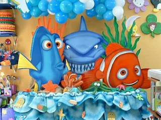 Children parties, Nemo decorations