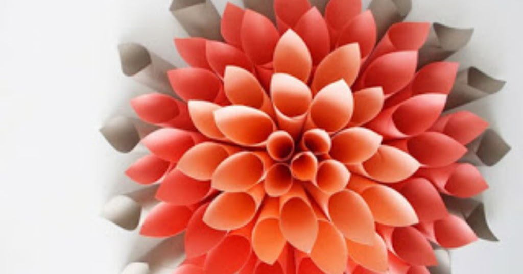 Ide Kreatif Membuat  Bunga  Dari Kertas  Yang Mudah Dan 