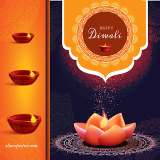 Diwali Festival Decoration Lights Wishes Images 🚀💣
