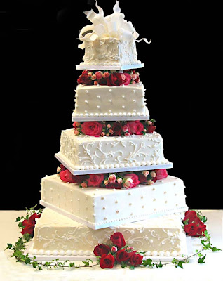 Example Of A Fake Wedding Cake Decoration