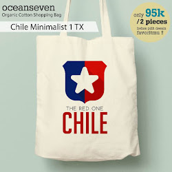 OceanSeven_Shopping Bag_Tas Belanja__Football Addiction_Chile Minimalist 1 TX