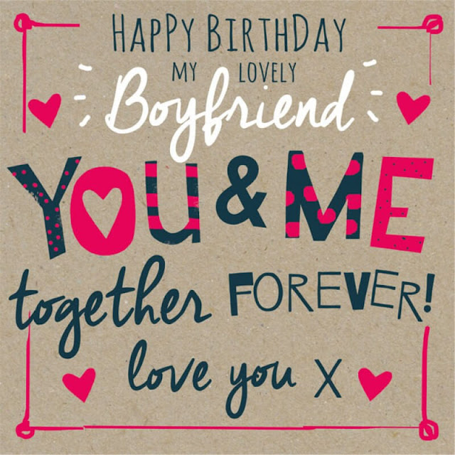 happy birthday greeting card for boyfriend image