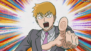 モブサイコ100アニメ 3期9話 霊幻新隆 れいげん Reigen Arataka CV.櫻井孝宏 | Mob Psycho 100 Episode 34