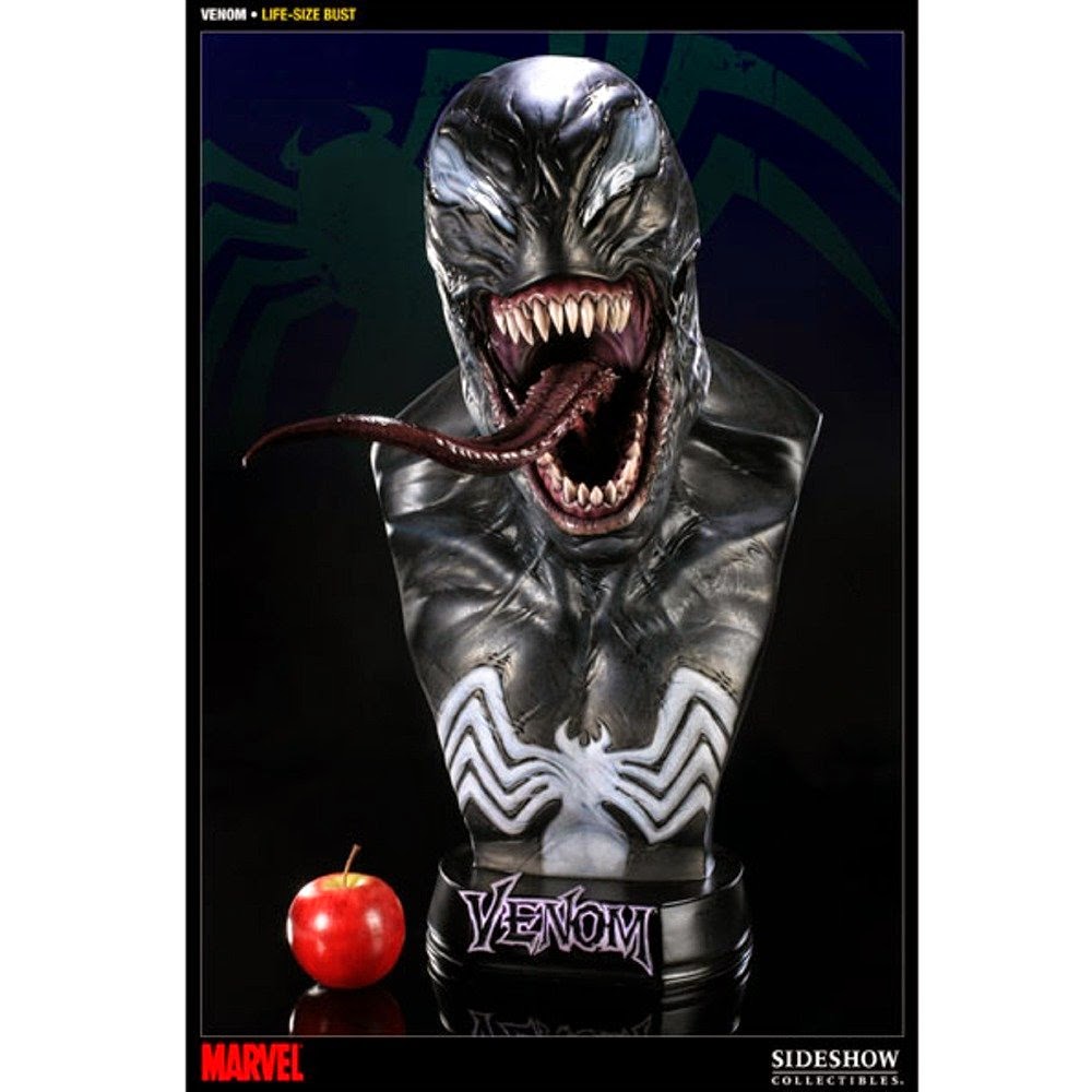 Buy Spider-Man buste 1/1 Venom 64 cm by Sideshow Collectibles Now
