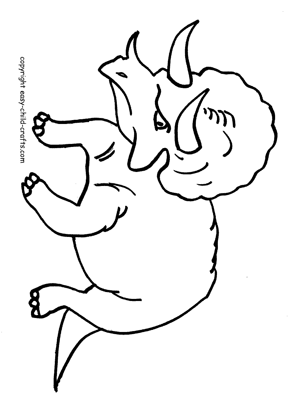 Download Printable Coloring Pages: Dinosaur Coloring Pages