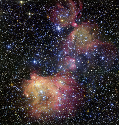 nebulosa de emissão LHA 120-N55