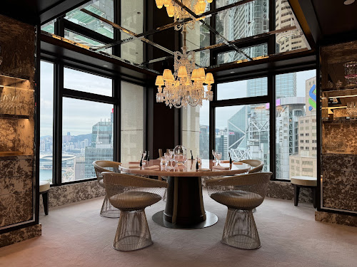 Cristal Room by Anne-Sophie Pic [Hong Kong, CHINA] - Amazing modern French fine-dining Michelin 3-star Central Forty-five Glouchester Tower harbour view