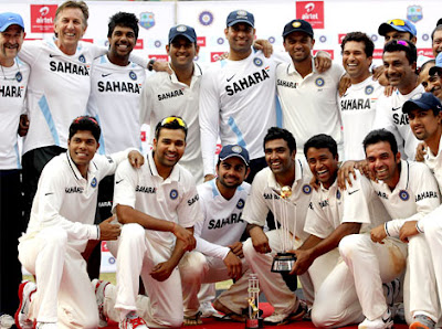 India Win the test series