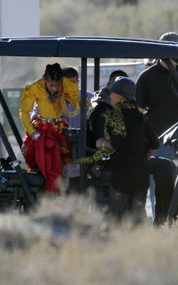 Willow Smith shooting her latest music video for “21st Century Girl”