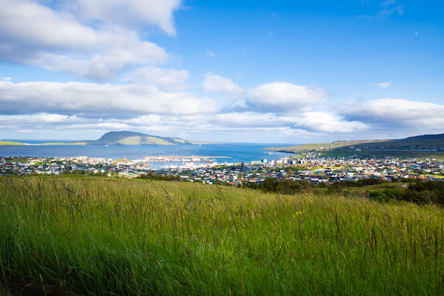 Hotel Føroyar-Torshavn-Panorama dalla camera