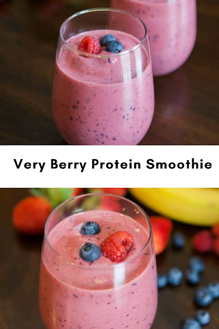 Very Berry Protein Smoothie Recipe