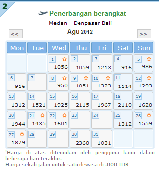  Tiket  murah  Bulan Agustus ditemukan tujuan Jakarta 