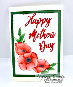 Nigezza Creates with Stampin' Up! & Painted Poppies