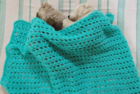 Sweet Nothings Crochet free crochet pattern blog, crochet baby blanket pattern