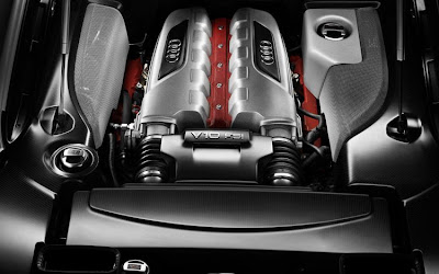 2011 Audi R8 GT Car Engine