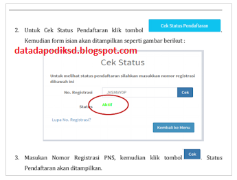 DAPODIK: Petunjuk Cara Pengisian Data PUPNS Secara Online