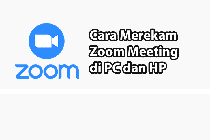 Cara Merekam Zoom