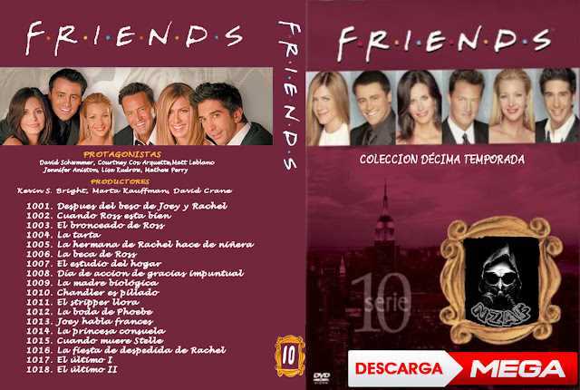 Descargar Temporada 10 de la Serie Friends [Español Latino][Ingles con Subtitulos][HD][MEGA]