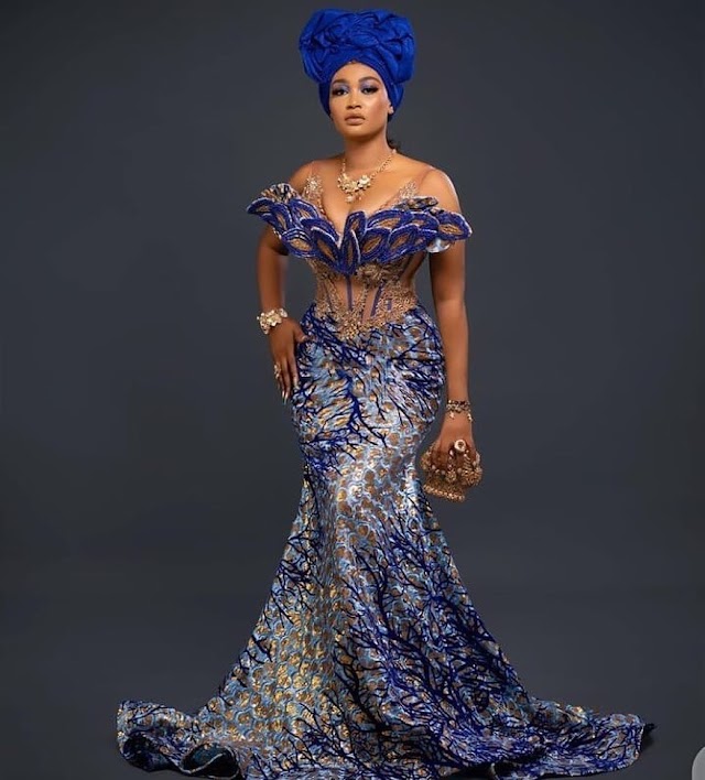  Trending Lace styles for Aso Ebi in African