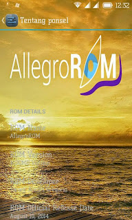 ROM Allegro 4 For Lenovo A316i