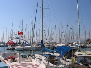 The Odyssey: Marina in Kusadasi, Turkey