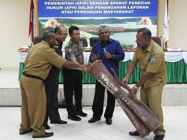 Pemkab Jayapura dan APH Kerjasama dan Koordinasi APIP