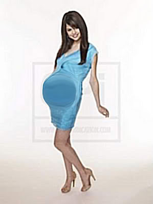 How looks if selena gomez pregnant - photos here