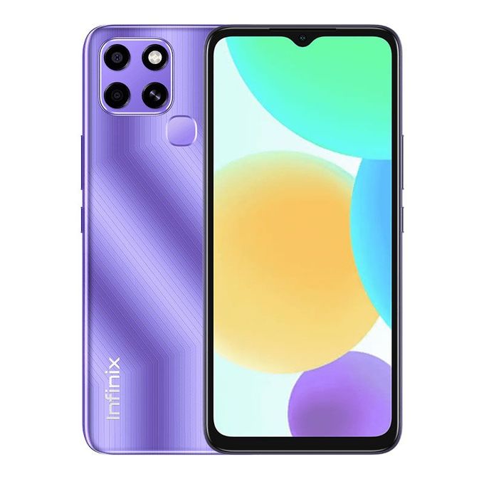 nfinix Smart 6 - 6.6-inch 32GB/2GB Dual SIM 4G Mobile Phone – Starry Purple