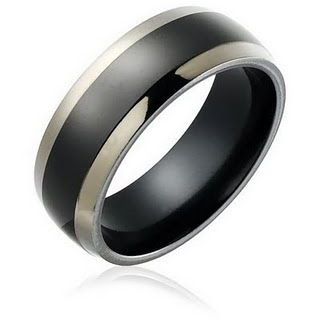 Titanium Wedding Ring-Best Wedding Ring on view