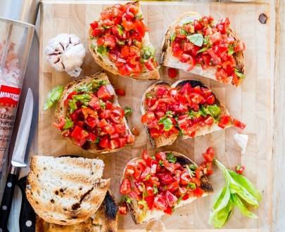 Bruschetta with Tomatoes