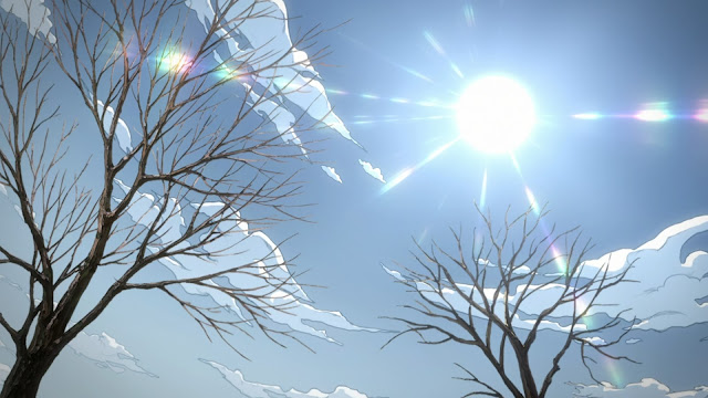 JoJo's Bizarre Adventure Winter Sky Anime Background