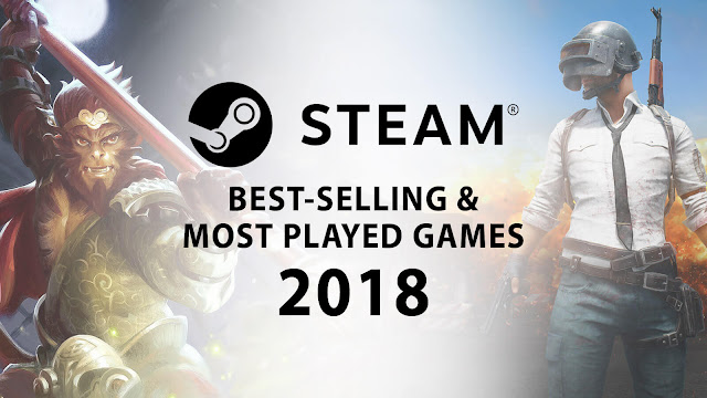 steam best selling games 2018