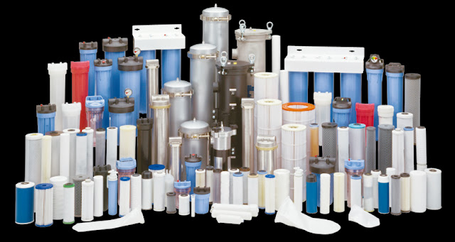 Different filter housings and filter cartridges