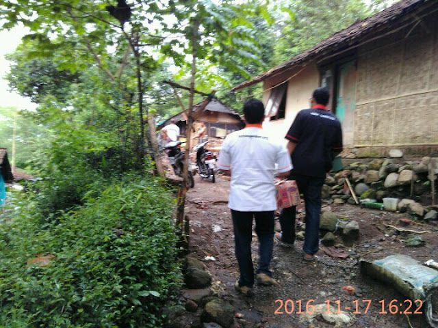 Team Lazismu Jember menuju lokasi Korban Gempa