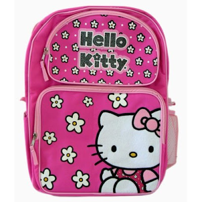 Sanrio Hello Kitty School Backpack w/ Bottle
