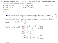 Contoh Soal Dan Jawaban Matrik Rotasi