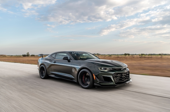 Hennessey EXORCIST Camaro ZL1 "Final Edition"-frontal-3-4