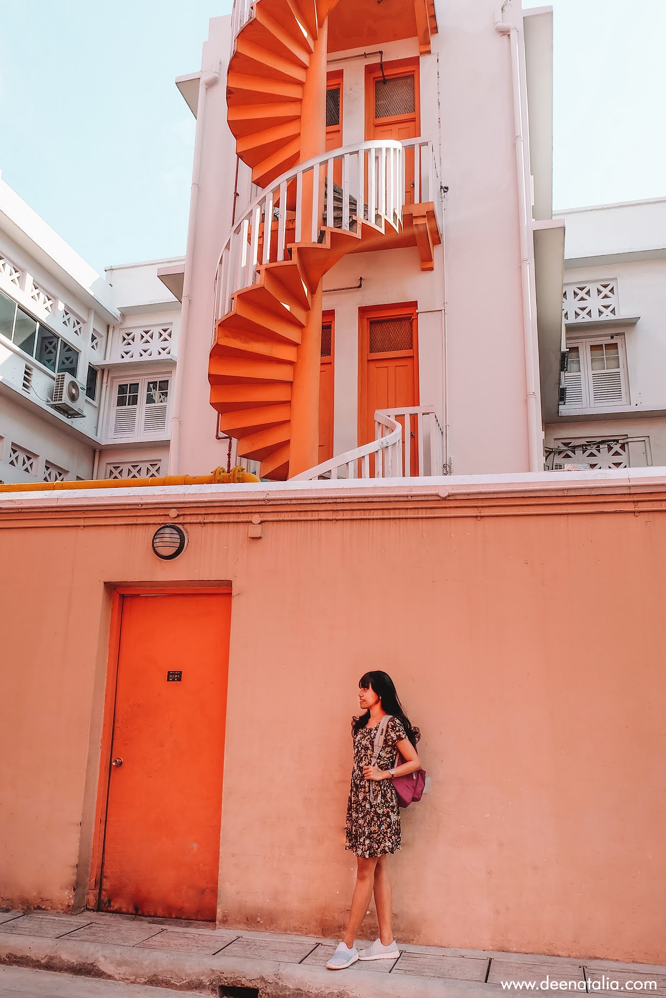 Bugis Colorful Spiral Staircases