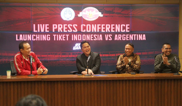 Jadwal Pembelian dan Harga Tiket Indonesia vs Argentina: Mulai Rp 600 Ribu Saja - Kabar Bola