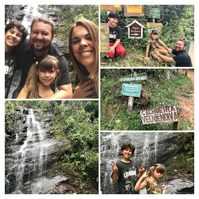 Cachoeira Véu de noiva, em Visconde de Mauá