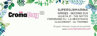 Croma Day 2016, cartel completo
