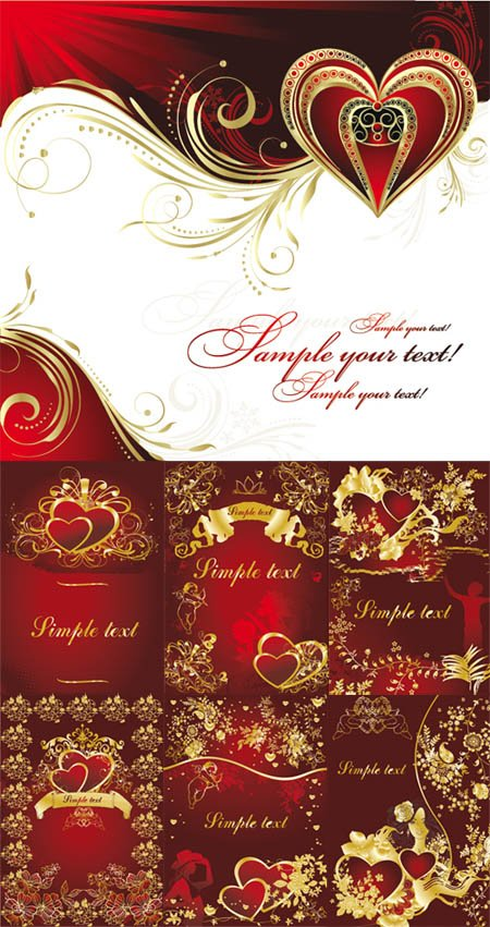 Free Download Vector Valentine’s Day Heart
